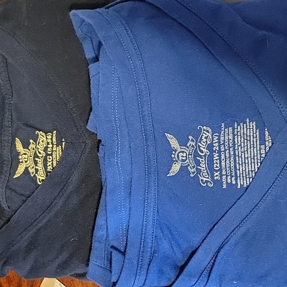 2 tees 3X men & 3X women - Picture 1 of 6